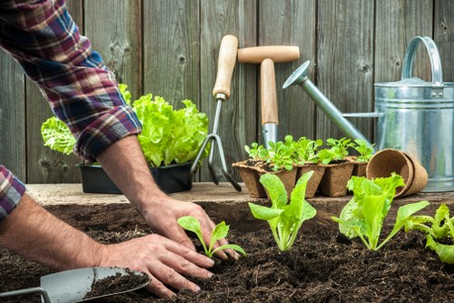 Risk assessment and hazard control on a landscaped site