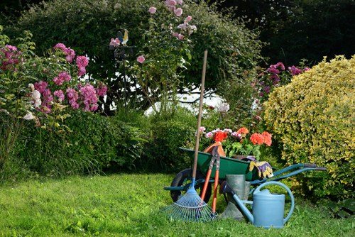 Professional landscaping safety practices in Coneyhall